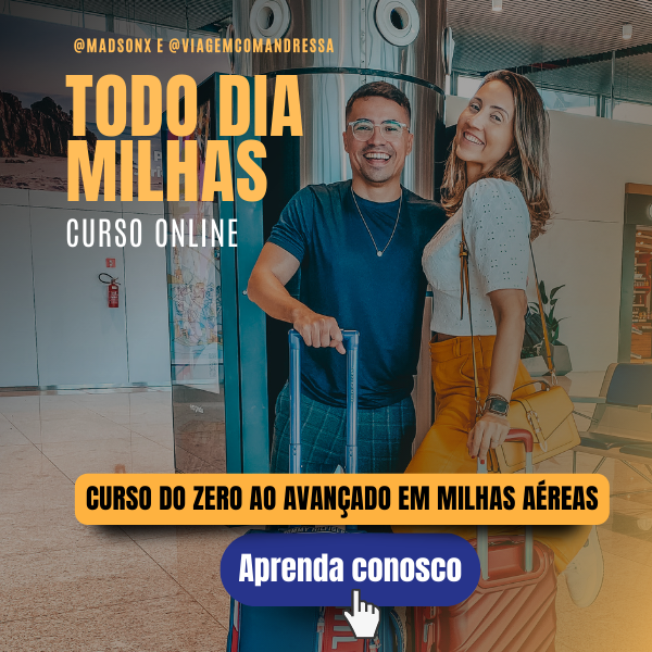 curso do zero ao avançado de milhas aéreas